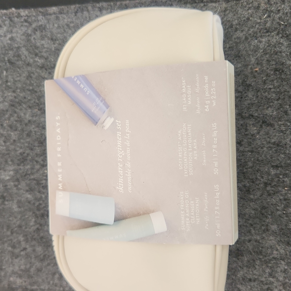 Summer Friday skincare regimen set